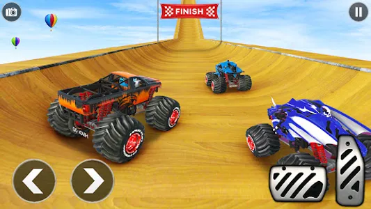 Monster Truck Race - Mega Ramp screenshot 10