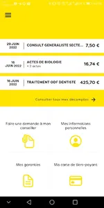 MLC Mutuelle screenshot 2