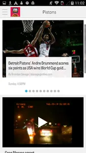 MLive.com: Pistons News screenshot 0