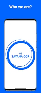 SAYANA OCR screenshot 0