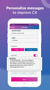 BizWhiz - Auto Mass Messaging  screenshot 4
