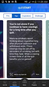 quitSTART - Quit Smoking screenshot 2