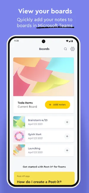 Post-it® for Microsoft Teams screenshot 0
