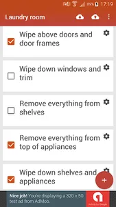 Cleaning Checklist screenshot 1