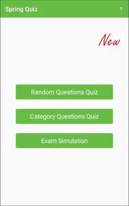 Spring Quiz Practice Exam screenshot 0
