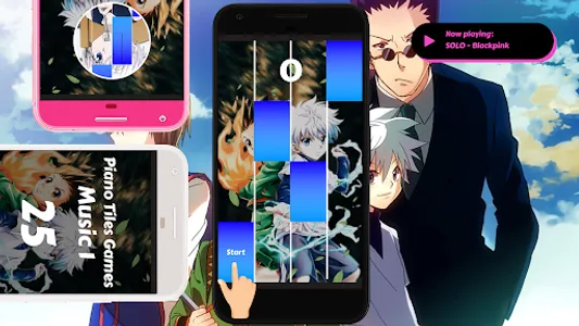 Piano Killua Hunter X Hunter screenshot 12