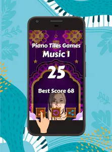 Nissa Sabyan Piano Tiles Game screenshot 11