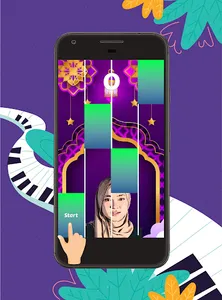 Nissa Sabyan Piano Tiles Game screenshot 22