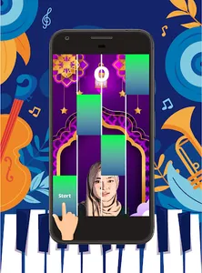 Nissa Sabyan Piano Tiles Game screenshot 6