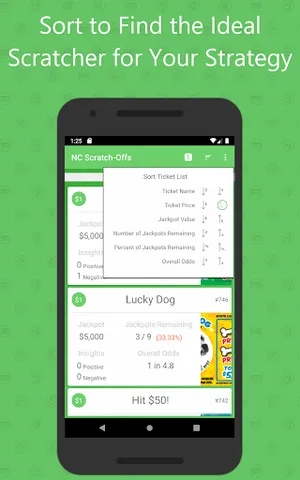 Scratcher Guide for NC Lottery screenshot 2