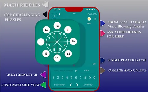 Numbers Puzzle Game screenshot 0