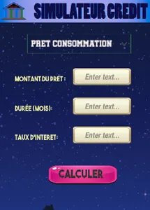 CRÉDIT SIMULATEUR screenshot 1