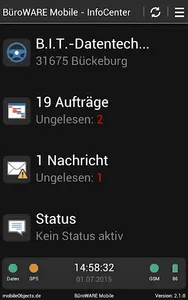 BüroWARE Mobile screenshot 0