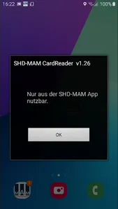 SHD-MAM Kartenleser Modul screenshot 0