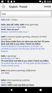 French-English Dictionary screenshot 0