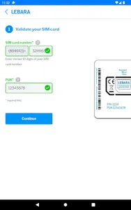 Lebara SIM Aktivierung screenshot 10