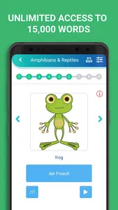 Learn German Vocabulary Online screenshot 16