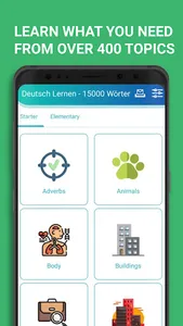 Learn German Vocabulary Online screenshot 17