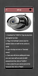 V380 Wi-fi camera 1080P Guide screenshot 1