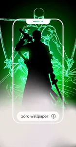 zoro wallpaper screenshot 1