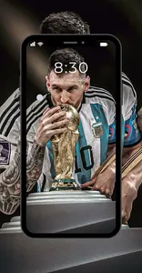 messi wallpaper screenshot 0
