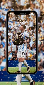 messi wallpaper screenshot 1