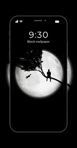 Black wallpaper screenshot 1