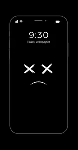 Black wallpaper screenshot 4