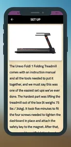 Urevo Foldi 1 Treadmill Guide screenshot 1