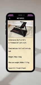 Urevo Foldi 1 Treadmill Guide screenshot 2