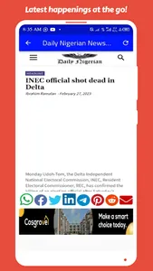 Live Nigerian Newspapers screenshot 2
