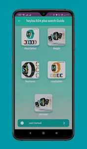 haylou RS4 plus watch Guide screenshot 1