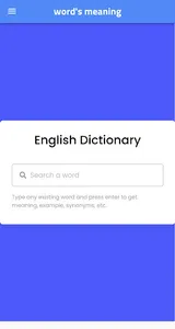 Word's Meaning screenshot 1