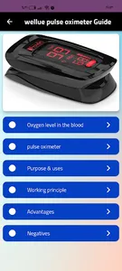 wellue pulse oximeter Guide screenshot 1