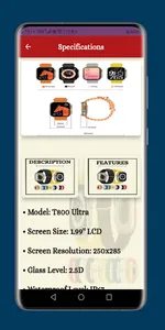 T800 Ultra Smartwatch Guide screenshot 2
