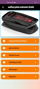 wellue pulse oximeter Guide screenshot 0