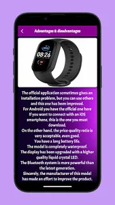 Smart Barcelet Fitpro Guide screenshot 2