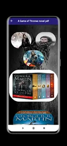 A Game of Thrones novel pdf screenshot 2