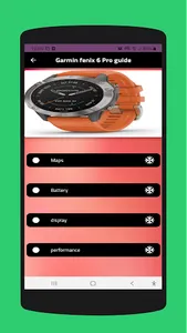 Garmin fenix 6 Pro guide screenshot 3