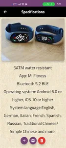 XIAOMI MI BAND 7 GUIDE screenshot 2