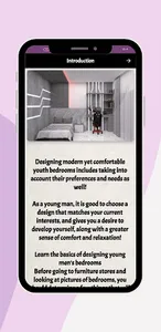 Youth Bedroom Design screenshot 1