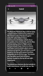 mavic pro platinum guide screenshot 2
