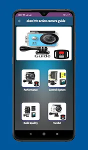 eken h9r action camera guide screenshot 2