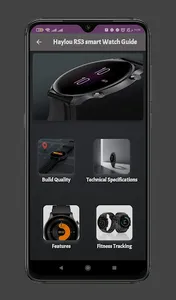 Haylou RS3 smart Watch Guide screenshot 0