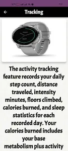 Garmin Vivoactive 4S guide screenshot 1