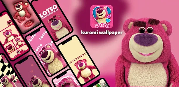 Cute Lotso Bear Wallpaper screenshot 0
