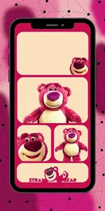 Cute Lotso Bear Wallpaper screenshot 2