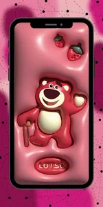 Cute Lotso Bear Wallpaper screenshot 3
