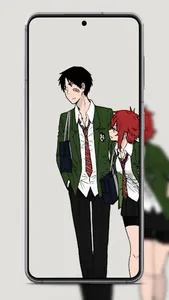Tomo chan is a girl wallpaper screenshot 2