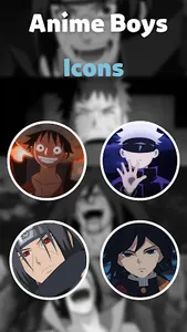 Anime Boys Icons screenshot 0